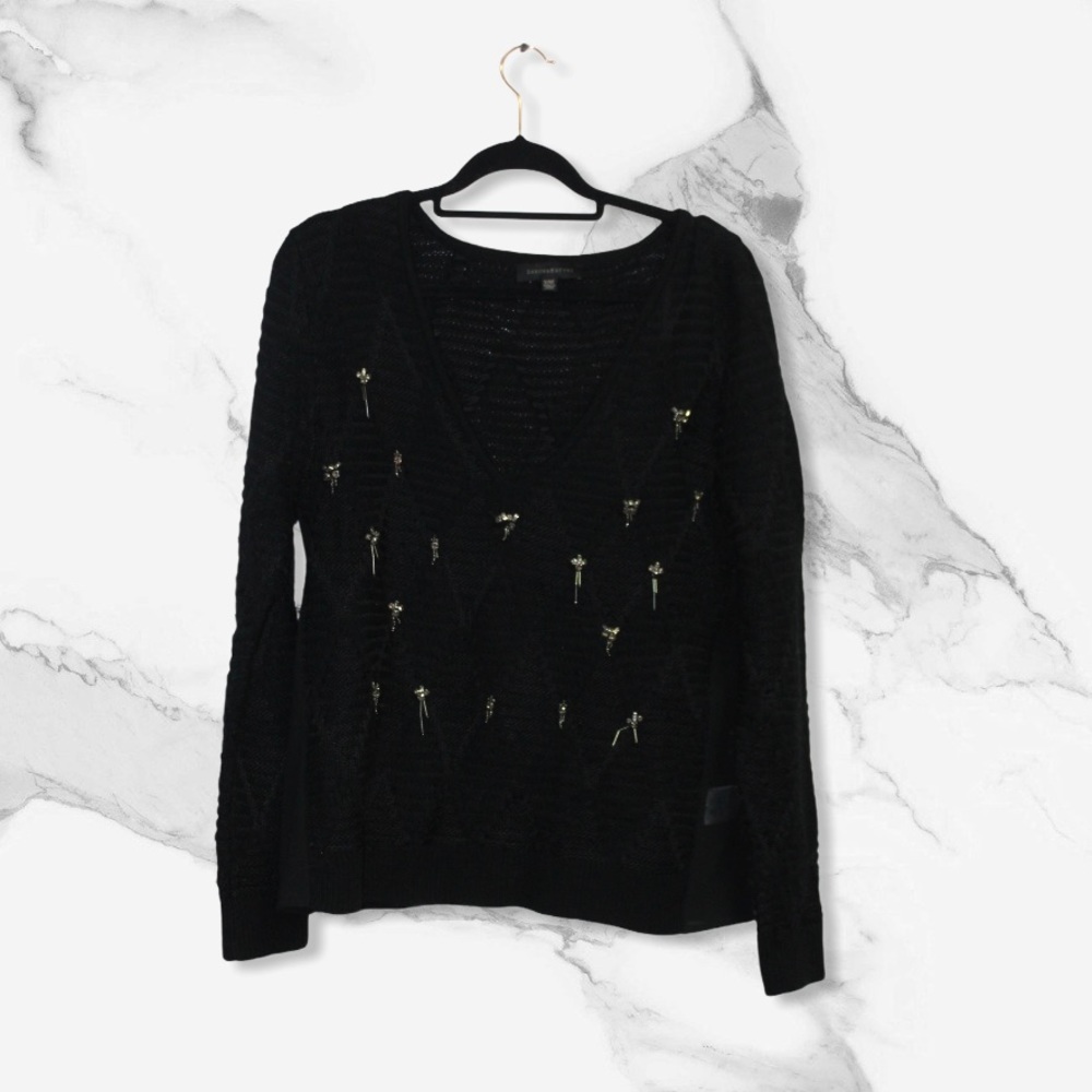 Dance & Marvel Embellished Sweater
